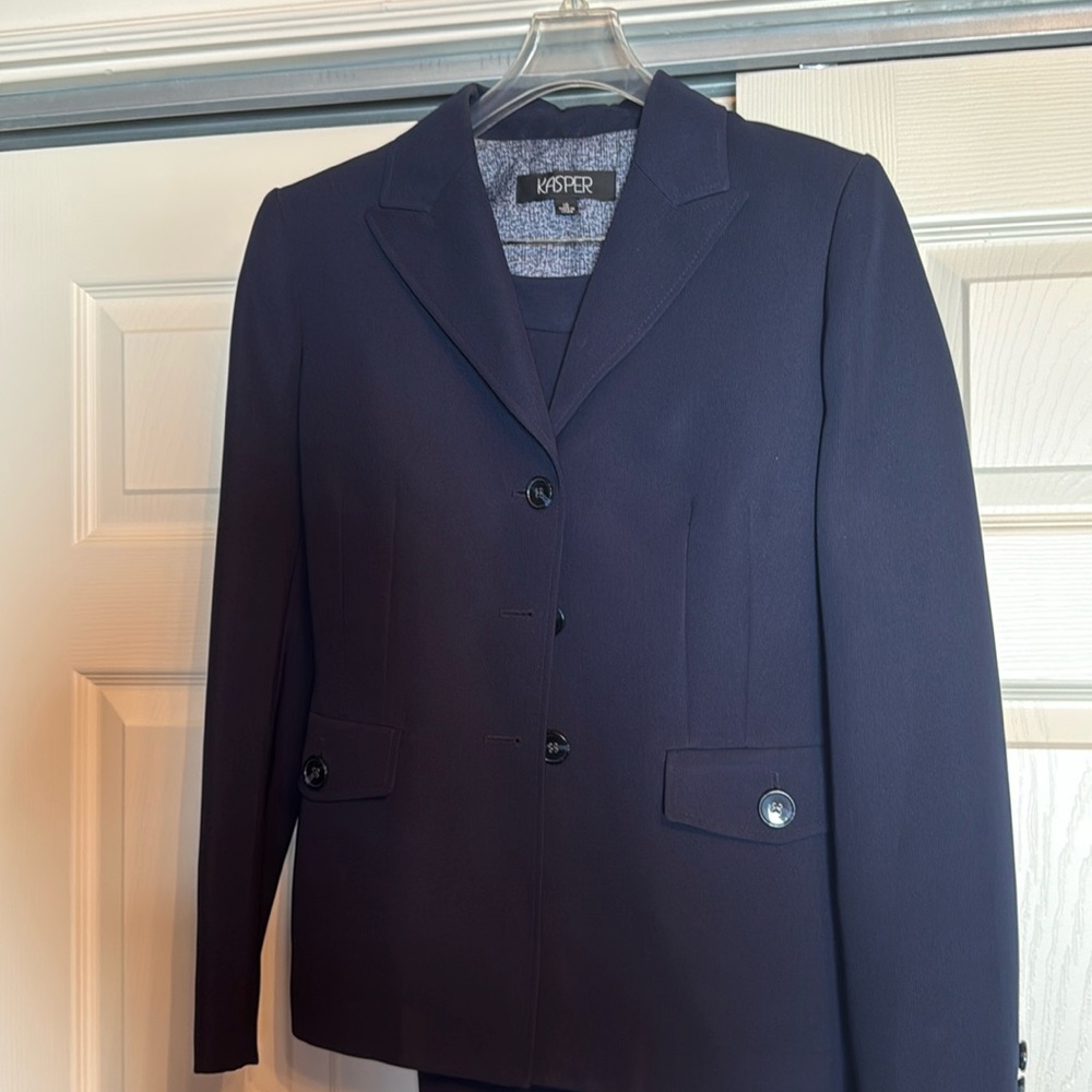 Kasper Suit - Blue Jacket and Pants.